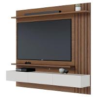 Painel Suspenso TV 70 Polegadas 180 Cm Juriti Colibri Amendoa Off White Matte - 1