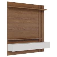 Painel Suspenso TV 65 Polegadas 150 Cm Juriti Colibri Amendoa Off White Matte - 1