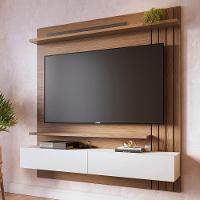 Painel Suspenso TV 65 Polegadas 150 Cm Juriti Colibri Amendoa Off White Matte - 2