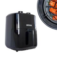 Fritadeira Elétrica Air Fryer Preta Com Cesto 3,4 Lts 110V - 1