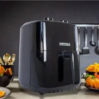 Fritadeira Elétrica Air Fryer Preta Com Cesto 3,4 Lts 110V - 2