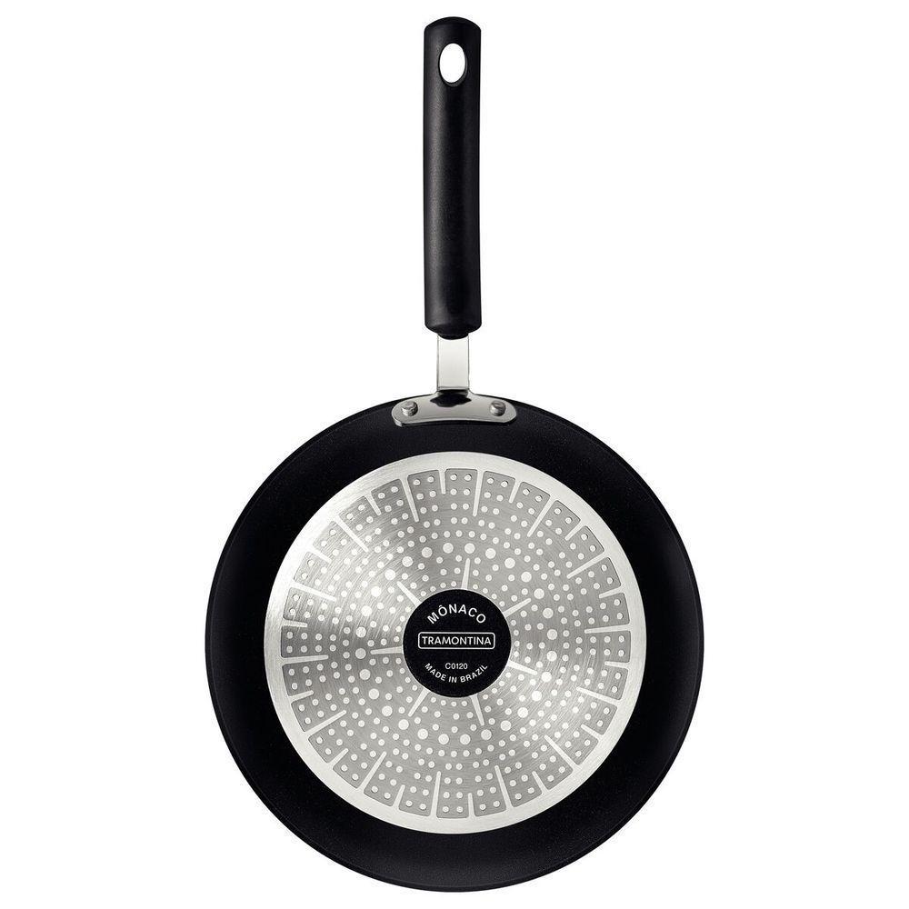 Frigideira Tramontina Mônaco Induction Antiaderente Preto 28 Cm 2,4 L - 3