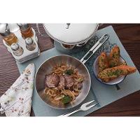 Frigideira Tramontina Allegra Em Aço Inox Com Fundo Triplo 24 Cm 2,1 L