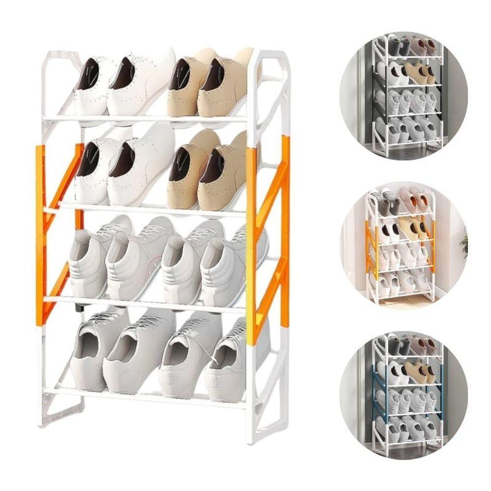 Sapateira Com 04 Prateleiras Inclinadas Organizador 08 Pares - 1