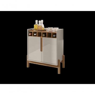 Adega Bar Lizz 2 Portas Off White/cedro