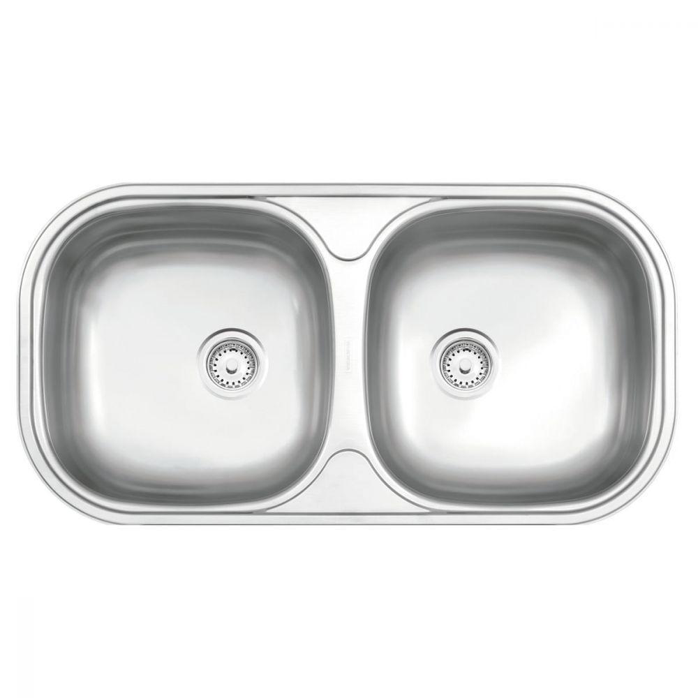 Cuba Tramontina Isis 2c 34 Bs Em Aço Inox Acetinado 78 x 40 - 1