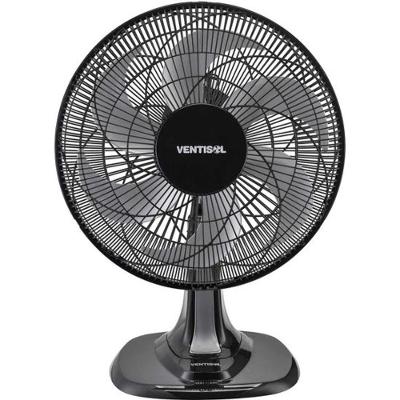 Ventilador De Mesa Ventisol Turbo 6 40cm Preto/cinza 220V