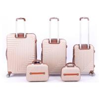 Conjunto Mala De Viagem Em Abs E Frasqueira 5 Peças Kit Malas Pequena De Bordo Media E Grande - 1