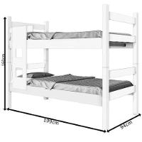 Beliche Letícia Branco Com 02 Colchões Vj - 4