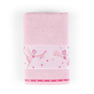 Toalha De Banho Kids Minimi 100% Algodão 1 Peça - Bailarina Rosa