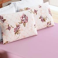 Jogo De Lençol King Quality Malha 100% Algodão 3 Peças - Rosê - 2