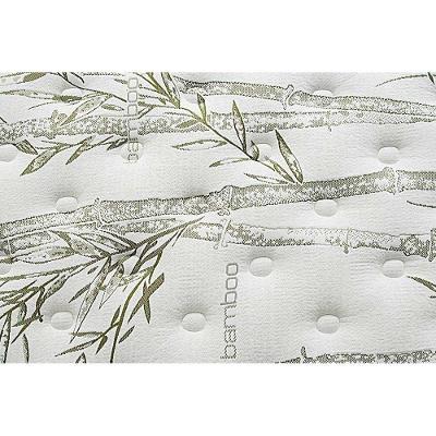 Cama Box King: Colchão Molas Herval MasterPocket Ensacadas Monte Carlo HR Visco + Base CRC Courano Branco(193x203)