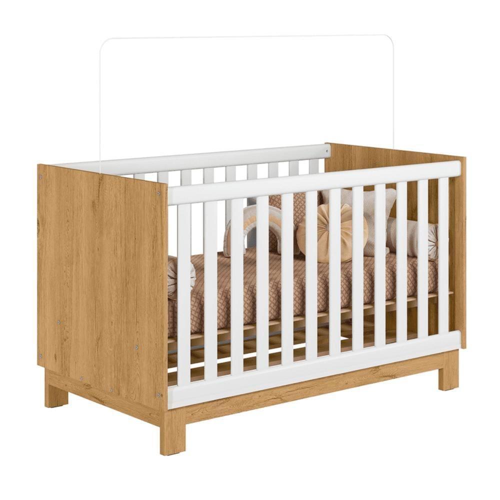 Berço Mini Cama Luar Freijo Toq-branco Acetinado - 2