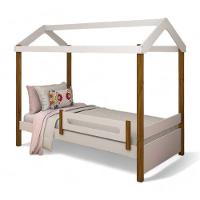 Cama Casa Eliz Branca Com Colchão - Divaloto - 2