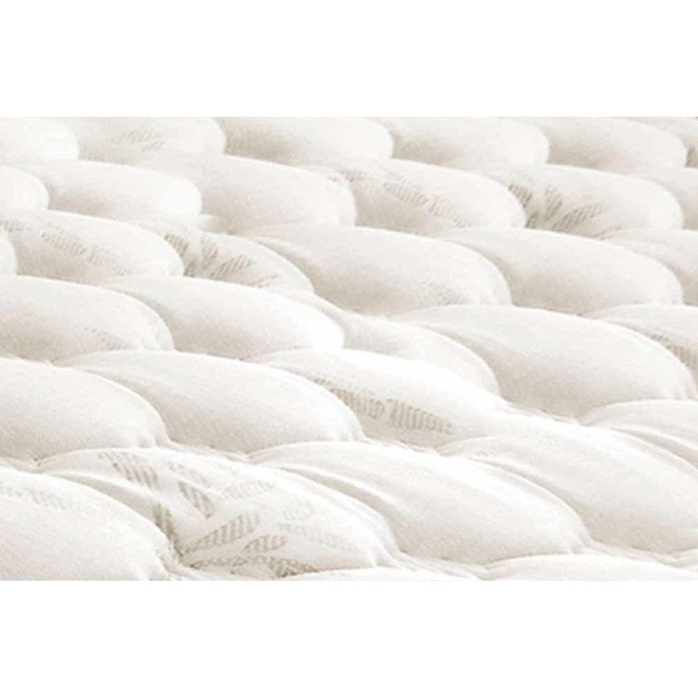 Cama Box King: Colchão Molas Pocket Ensacadas Castor Silver Star Air Híbrido + Base Marrom(193X203) - 6