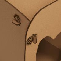 Mesa De Cabeceira Casinha Pet Dog Mdf Natural - 3