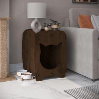 Mesa De Cabeceira Casinha Pet Gato Cat Malbec - 1