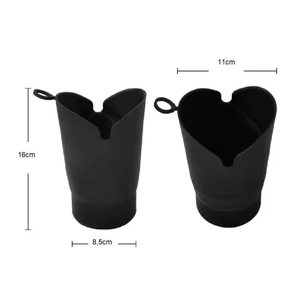 Pipoqueira Microondas Silicone Panela Multiuso Macarrao Arroz Balde Sem Oleo Retratil Premium - 5