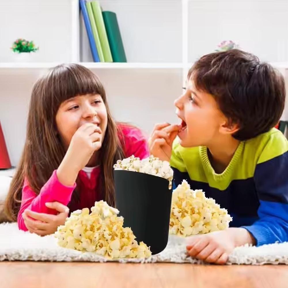 Pipoqueira Microondas Silicone Panela Multiuso Macarrao Arroz Balde Sem Oleo Retratil Premium - 6