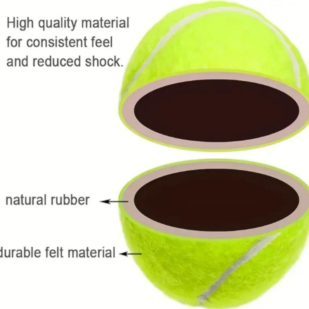 Bola De Tenis Championship Bolsa 12 Bolinhas Verde Kit Mala Transporte Treino Werkon - 4