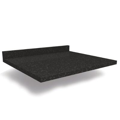 Tampo p/ Balcão Cozinha  S510 60cm Preto Brilho - Kappesberg