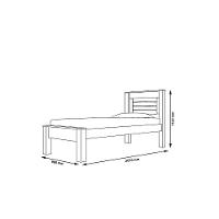 Cama Solteiro Milena Branca Com Colchão Framar Móveis - 3