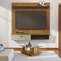 Conjunto Mira Opala C- Mesa De Centro Domo Cumaru-opala - 1