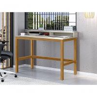 Escrivaninha Califórnia Branco - Amêndoa - Tebarrot - 1