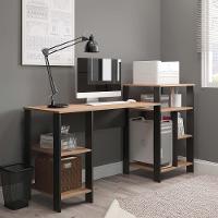 Mesa Escrivaninha Home Office Montana Com Prateleiras Para Objetos - Pleno - 1