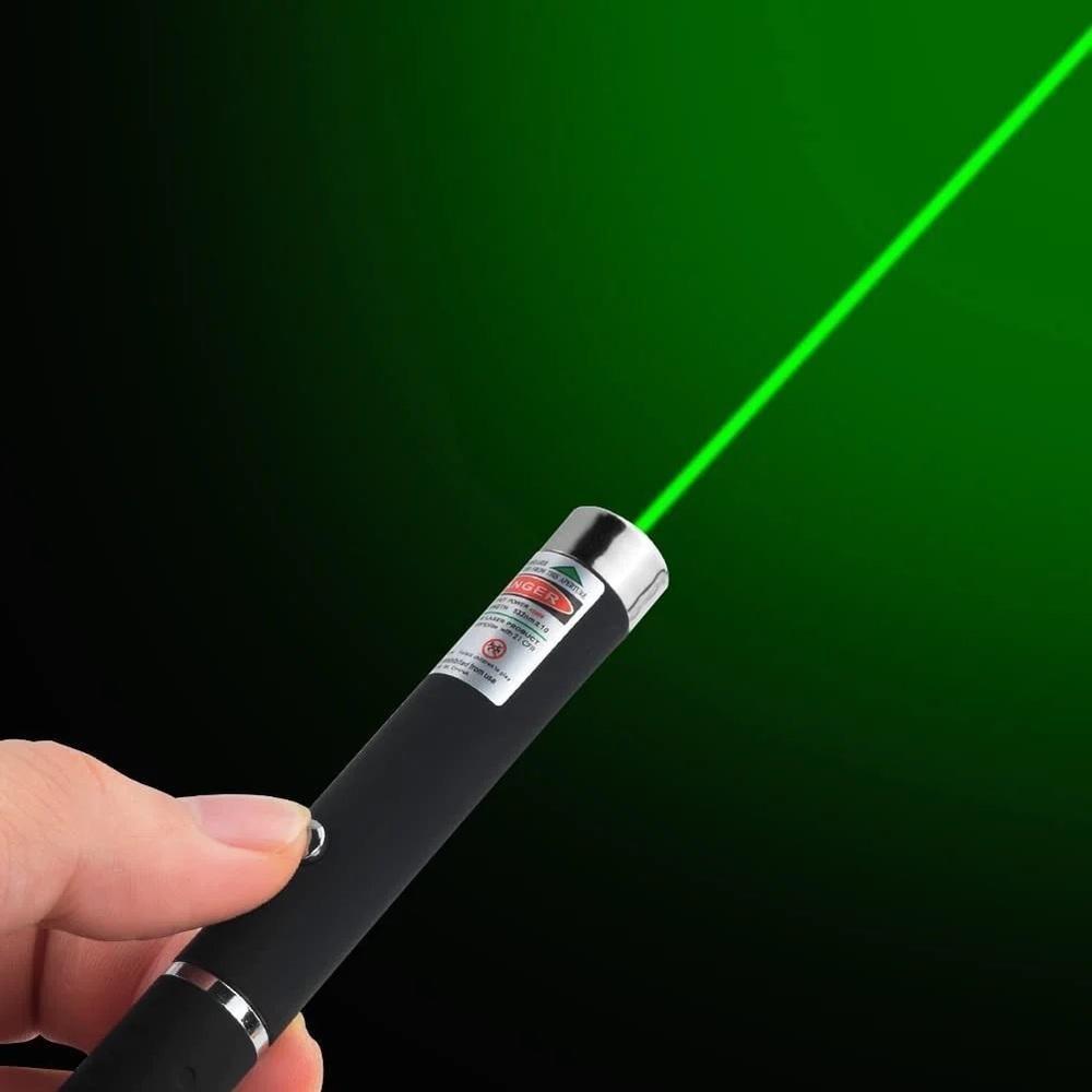 Caneta Apresentacao Laser Verde Forte 50km Pointer Profissional Lanterna - 2