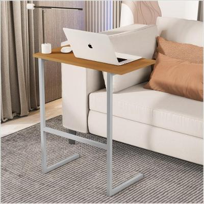 Mesa P-notebook Troy Mdp Nature Pés Ferro Cinza