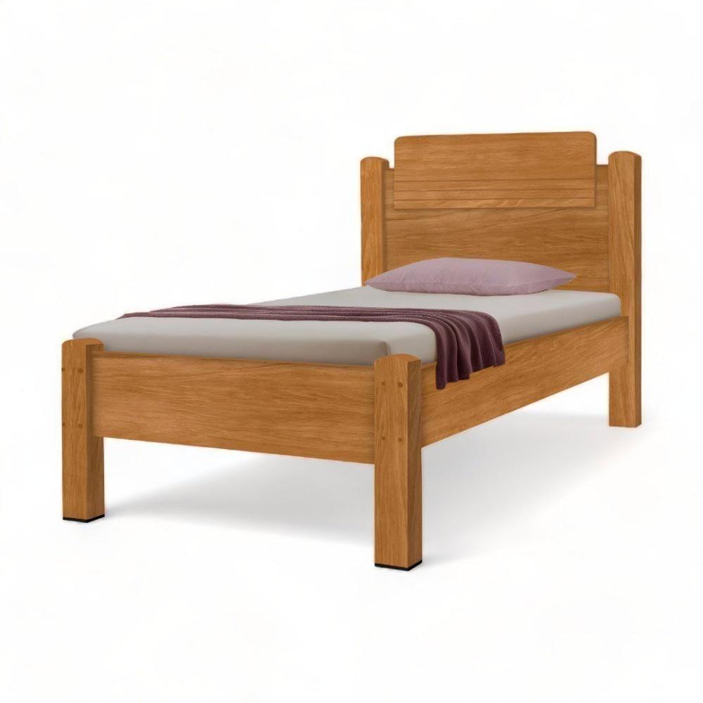 Cama Solteiro Paris Nature Gabrielli Com Colchão - 2