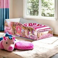 Cama Racer Solteiro Carrossel Com Colchão Gabrielli - 1