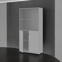 Armário Estante Com Prateleiras Light Cinza - 1