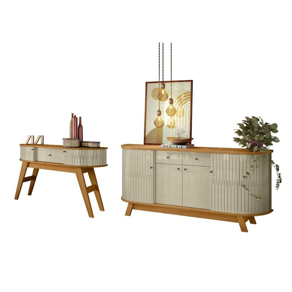 Conjunto Turim C- Buffet Verona Cumaru-opala - 4