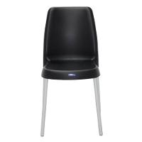 Cadeira Tramontina Vanda Preta De Alumínio - 8