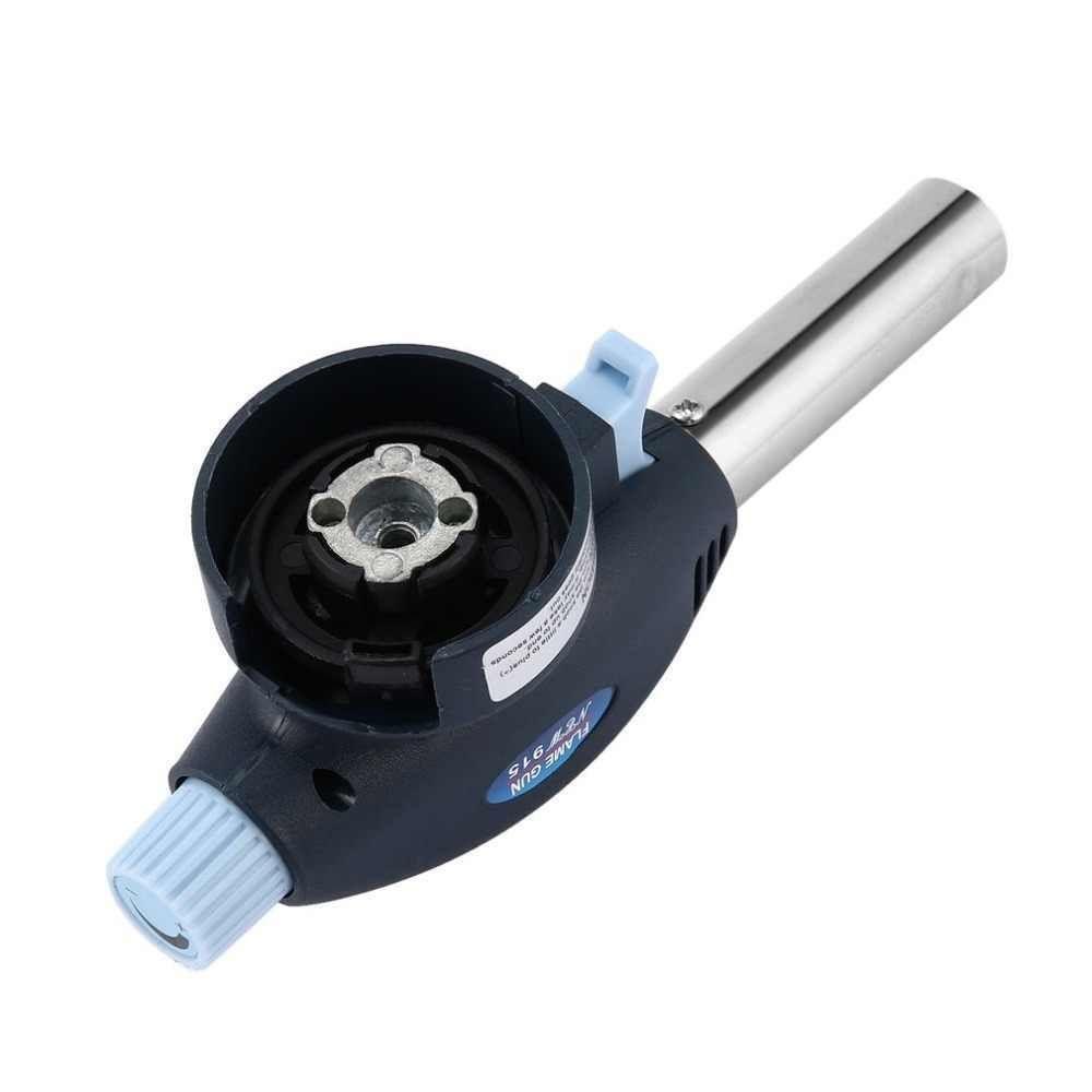 Macarico Culinario Automatico Regulagem Gourmet Recarregavel Encaixe Dois Tipos De Refil Reparos Soldagem Laboratorio - 3