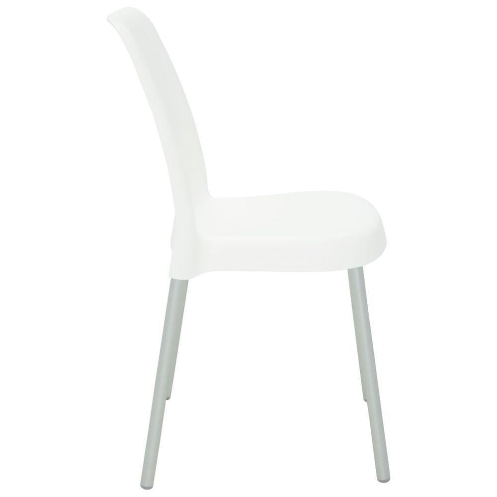 Cadeira Tramontina Vanda Branca Em Alumínio - 3