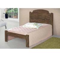Cama De Solteiro Iris Castanho - Cambel Móveis - 1