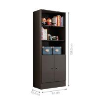 Conjunto Shadow Preto Fosco: Mesa Vortex Prateleira E Suporte Para Cpu + Armário Império - 6