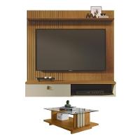 Conjunto íris Opala C- Mesa De Centro Frizz Cumaru-opala