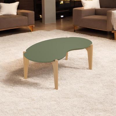 Mesa De Centro Florida 105cm P- Decoração E Utilidades - Verde Floresta-freijo