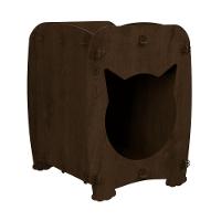 Mesa De Cabeceira Casinha Pet Gato Cat Malbec - 3