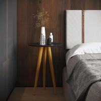 Mesa Lateral 4601 Pés Palito Sala Preta - 3