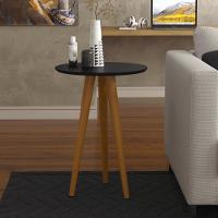 Mesa Lateral 4702 Pés Palito Sala Preta - 2