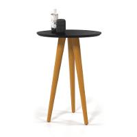 Mesa Lateral 4702 Pés Palito Sala Preta