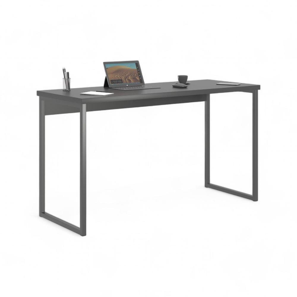 Mesa Home Office Escrivaninha Industriale 1,00 Preta - 2