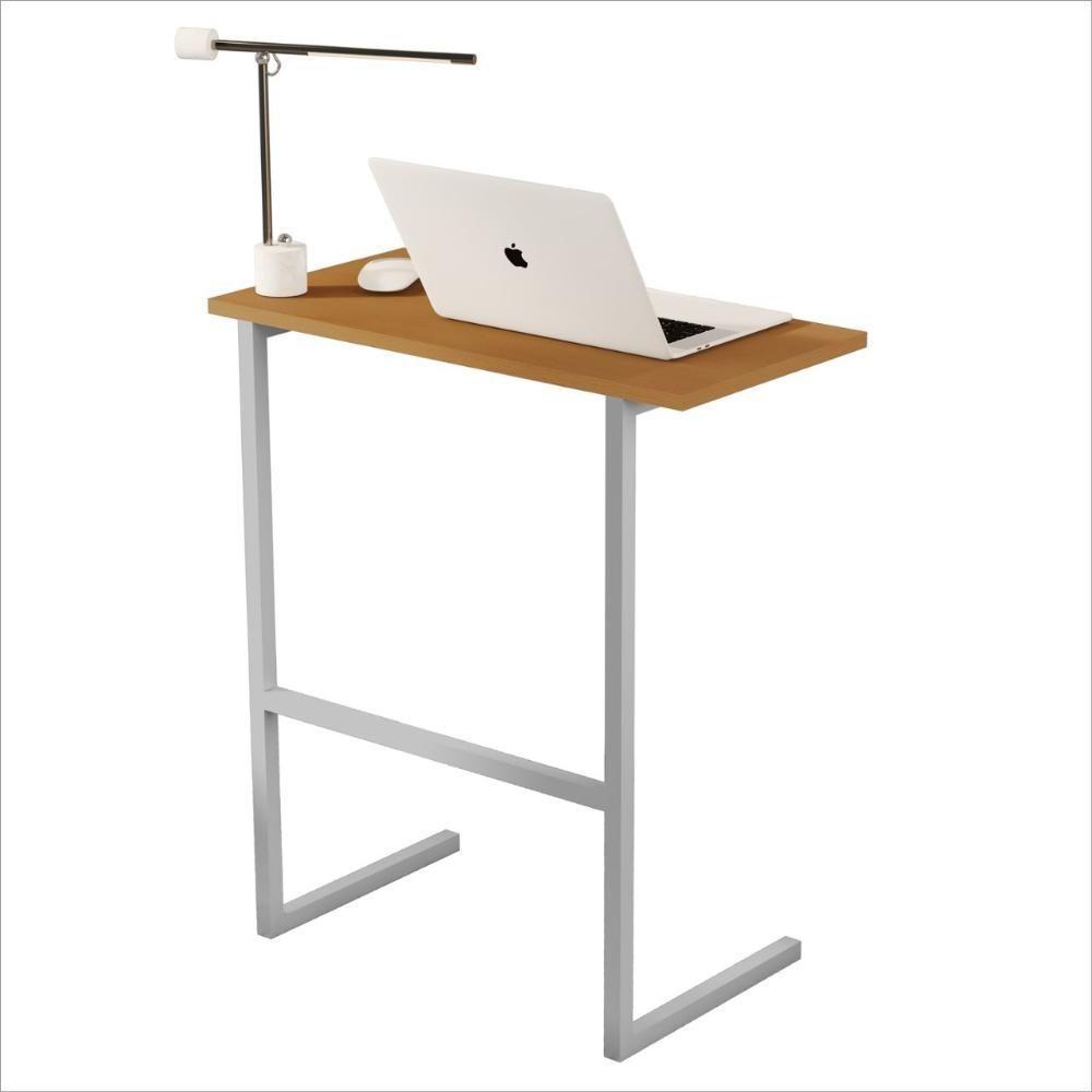 Mesa P-notebook Thor Mdp Nature Pés Ferro Cinza - 3