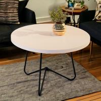 Mesa De Centro Jb 8006 Pérola E Preto Bechara - 1