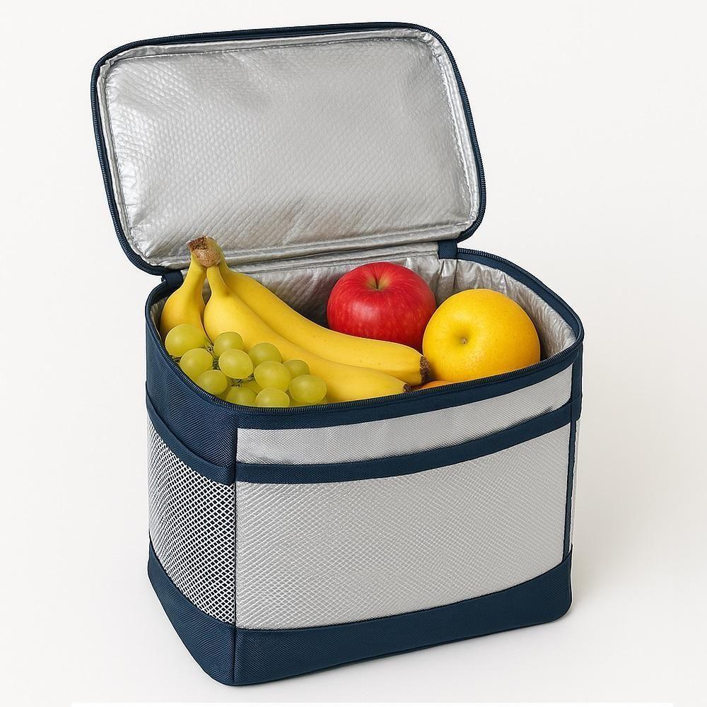 Bolsa Termica Portatil 17l Academia Marmita Com Alça Para Transporte Frasqueira Impermeavel Cooler Dobrável Camping - 1